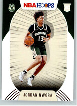2020 Panini NBA Hoops #211 Jordan Nwora