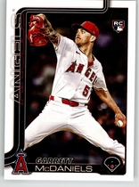 2025 Topps Update #US17 Garrett Mcdaniels