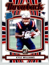 2025 Donruss Rated Rookie Throwback #48 Kyle Williams