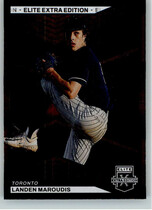 2023 Panini Elite Extra Edition #134 Landen Maroudis