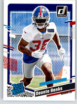 2023 Donruss Base Set #376 Deonte Banks