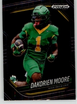 2025 Panini Prizm Black #169 Dakorien Moore