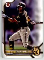 2022 Bowman Draft #BD-98 Samuel Zavala