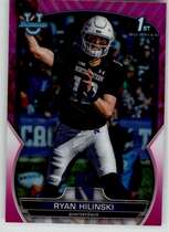 2022 Bowman Chrome University Pink Refractor #66 Ryan Hilinski