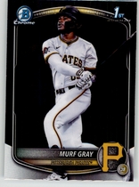 2025 Bowman Chrome Draft #BDC-108 Murf Gray