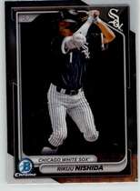 2024 Bowman Chrome Prospects #BCP-188 Rikuu Nishida