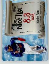 2024 Topps Holiday Making the Nice List #MNL-3 Mookie Betts