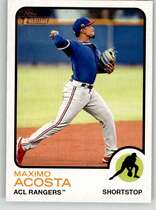 2022 Topps Heritage Minor League #92 Maximo Acosta