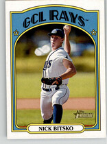 2021 Topps Heritage Minor League #147 Nick Bitsko