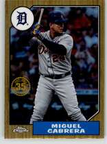 2022 Topps Chrome 1987 Topps #87BC-3 Miguel Cabrera