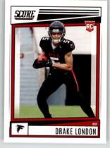 2022 Score Base Set #379 Drake London