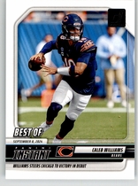 2025 Donruss Best of Instant #8 Caleb Williams