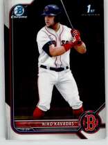 2022 Bowman Chrome Prospects #BCP-68 Niko Kavadas