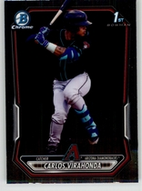 2026 Bowman Chrome Prospects #BCP-28 Carlos Virahonda