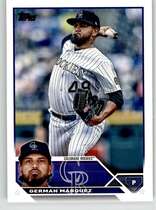 2023 Topps Base Set #325 German Marquez