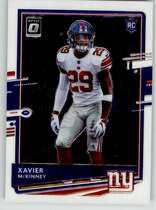 2020 Donruss Optic #121 Xavier Mckinney