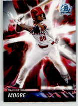 2024 Bowman Chrome Draft Plasma Power #PP-4 Christian Moore