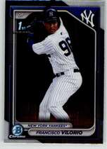 2024 Bowman Chrome Prospects #BCP-169 Francisco Vilorio