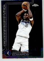 2025 Topps Chrome #151 Anthony Edwards