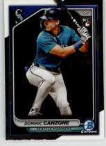 2024 Bowman Chrome #60 Dominic Canzone