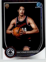 2025 Bowman Chrome #BCV-30 Yanic Konan-Niederhause