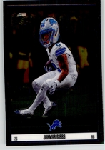 2025 Panini Select Score Select Throwback #4 Jahmyr Gibbs