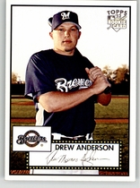 2007 Topps 52 #206 Drew Anderson