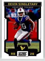 2023 Score Base Set #270 Devin Singletary