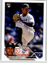 2023 Topps Update #US279 Jhony Brito