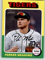 2024 Topps Heritage #370 Parker Meadows