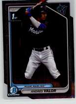 2024 Bowman Chrome Prospects #BCP-196 Andres Valor