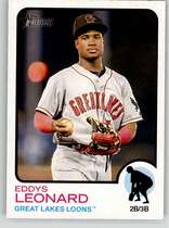 2022 Topps Heritage Minor League #70 Eddys Leonard
