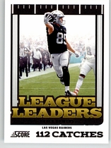 2025 Score League Leaders #12 Brock Bowers