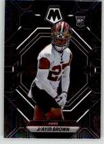 2023 Panini Mosaic #334 Jiayir Brown