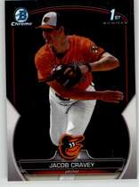 2023 Bowman Chrome Draft #BDC-189 Jacob Cravey
