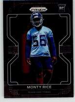 2021 Panini Prizm #420 Monty Rice