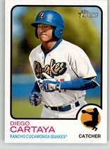 2022 Topps Heritage Minor League #74 Diego Cartaya