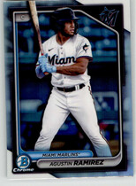 2024 Bowman Chrome Draft Refractor #BDC-133 Agustin Ramirez