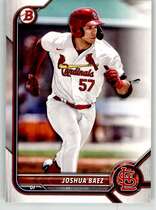 2022 Bowman Draft #BD-76 Joshua Baez