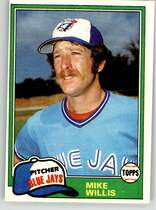 1981 Topps Base Set #324 Mike Willis