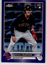 2022 Topps Chrome Update Purple Refractor #USC70 Jarren Duran