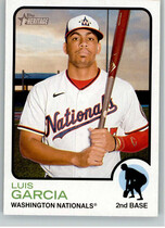 2022 Topps Heritage High Number #703 Luis Garcia