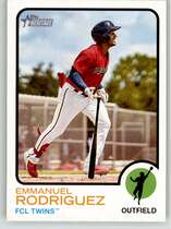 2022 Topps Heritage Minor League #56 Emmanuel Rodriguez