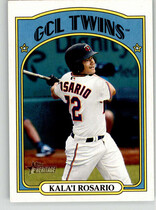 2021 Topps Heritage Minor League #160 Kalai Rosario