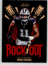 2024 Panini Absolute Rock Out #7 Micah Parsons