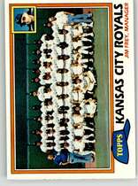1981 Topps Base Set #667 Royals Team