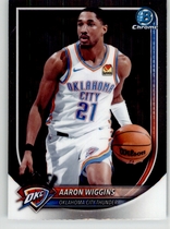 2025 Bowman Chrome #BCV-186 Aaron Wiggins