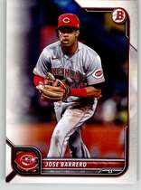 2022 Bowman Base Set #74 Jose Barrero