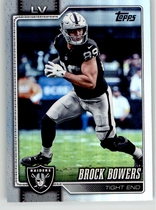2026 Topps Flagship Rainbow Foil #119 Brock Bowers