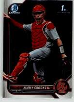 2022 Bowman Chrome Draft #BDC-178 Jimmy Crooks Iii